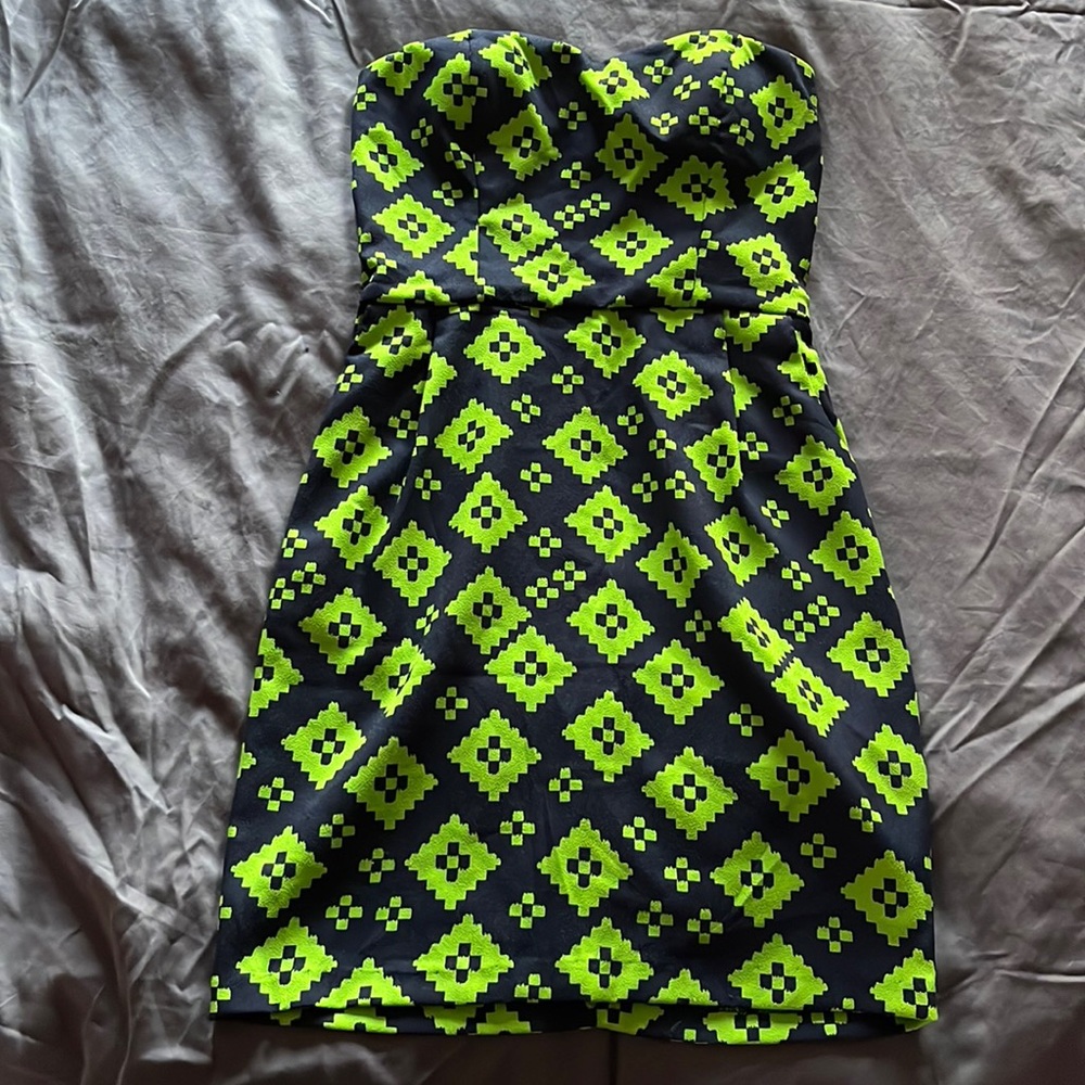 Strapless dress